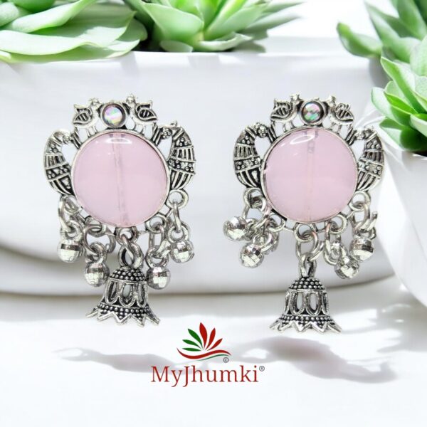 Oxidised Jhumka Earring For Women